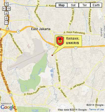 Location Lecture University of Krisnadwipayana Jakarta Nomor